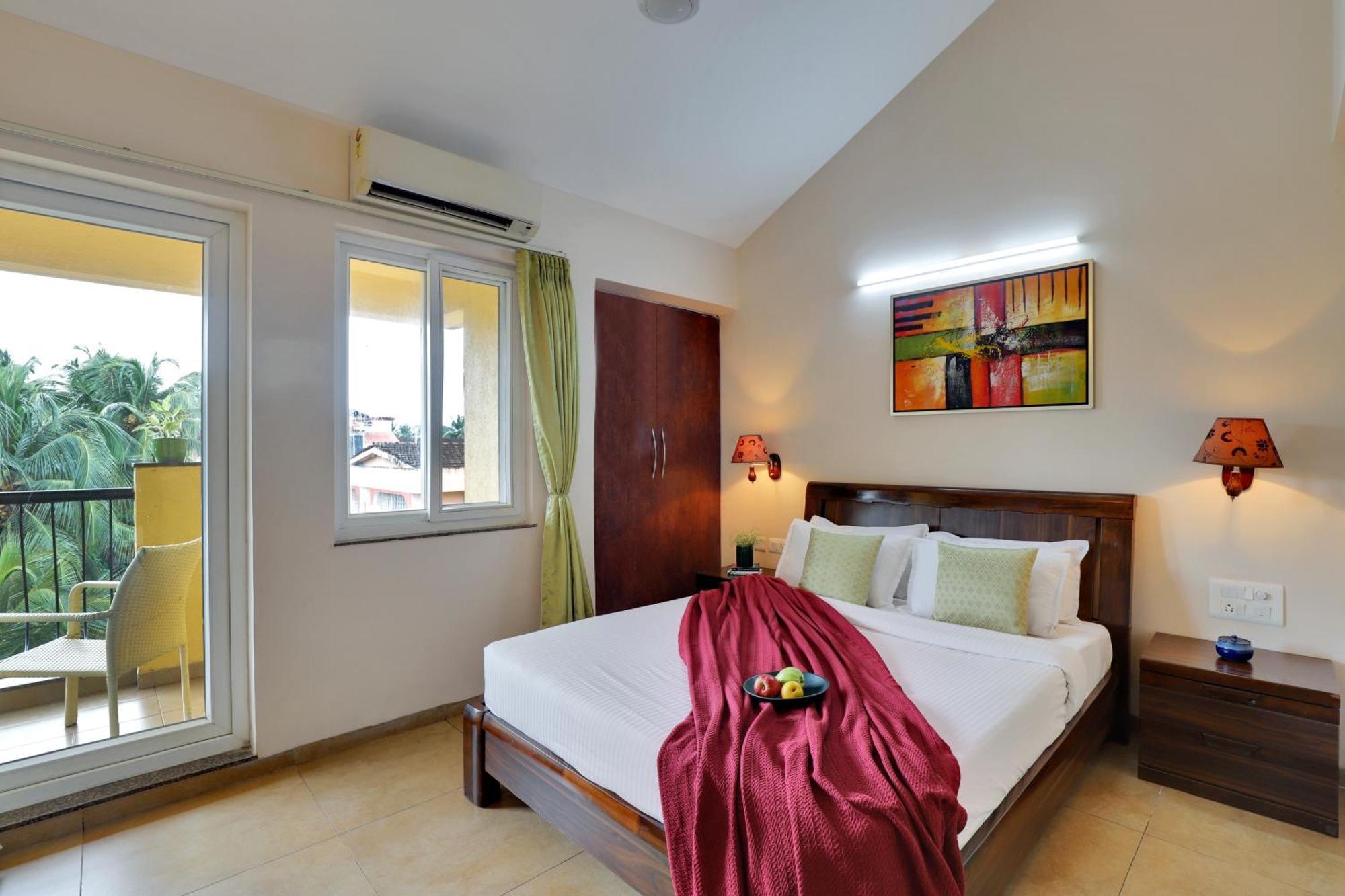 Veera Strand Park Serviced Apartments Near Калангут Екстер'єр фото