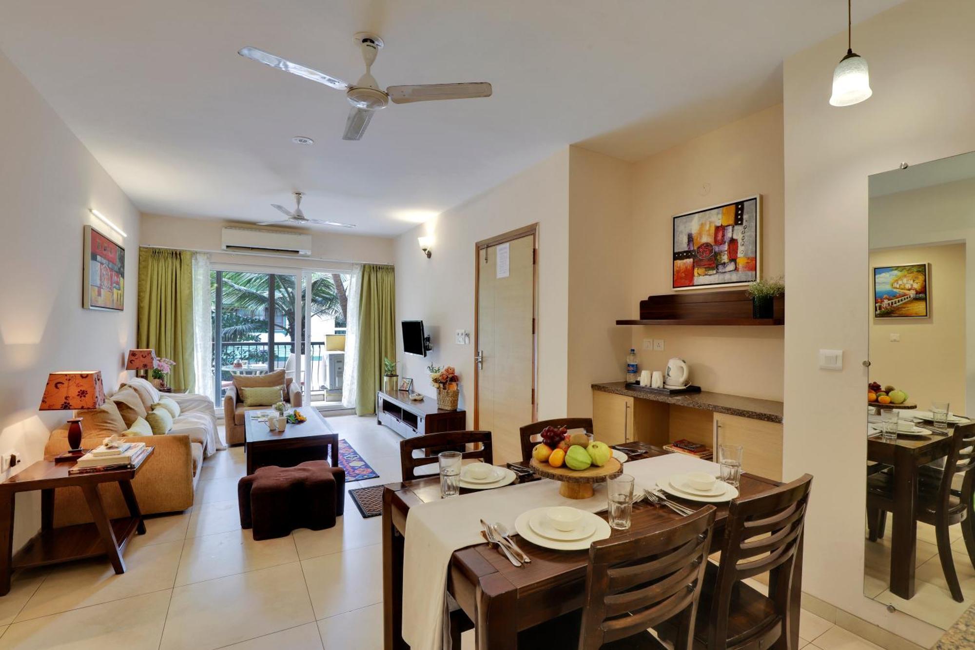 Veera Strand Park Serviced Apartments Near Калангут Екстер'єр фото